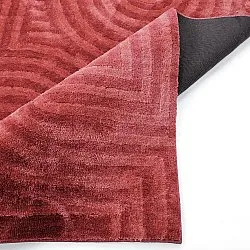 Tapis shaggy - Volos (rouge/rose)