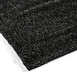 Hochflorteppiche - Zoe (schwarz)