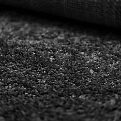 Hochflorteppiche - Zoe (schwarz)