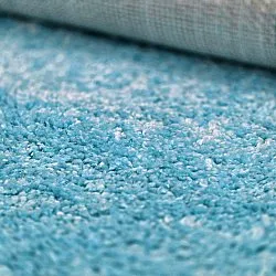 Hochflorteppiche - Zoe (türkis)
