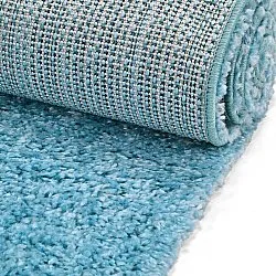 Hochflorteppiche - Zoe (türkis)