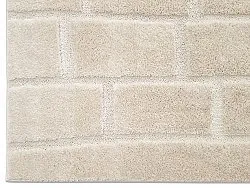 Tapis moelleux - Juna (blanc cassé)