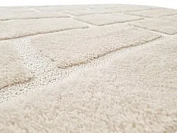 Tapis moelleux - Juna (blanc cassé)