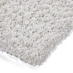 Hochflorteppiche - Combarro Solid Cotton Shaggy (creme)