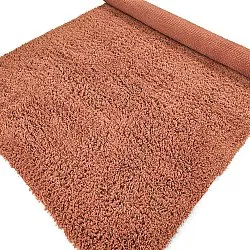 Tapis shaggy - Combarro Solid Cotton Shaggy (orange clair)