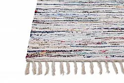 Flickenteppich - Melton (blau/multi)