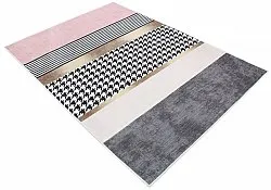 Tapis Wilton - Esme (rose/multicolore)