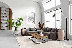 Wilton-Teppich - Santi (beige/weiß)