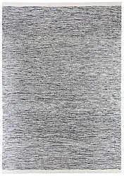 Wollteppich - Savona (schwarz/weiß)