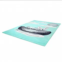 Kinderteppich - Bueno Bunny (Türkis)