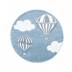 Kinderteppich - Bueno Hot Air Balloon (blau)