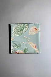 Serviettes en tissu - lot de 4 Adella (turquoise)