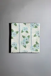 Serviettes en tissu - lot de 4 Anna-Lisa (bleu)