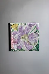 Serviettes de table en tissu - lot de 4 Cutie (violet)