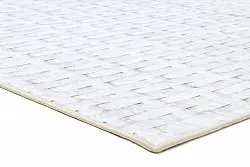 Wilton-Teppich - Sevgi (grau/weiß)