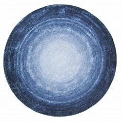 Rund Teppich - Shade (blau)