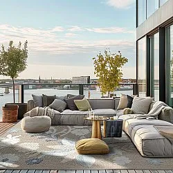 Teppich für innen und außen - Hilo (multi)