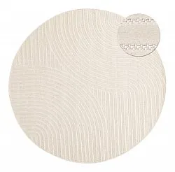 Runde Teppiche - Devon (cream)