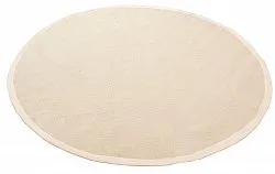 Tapis rond (sisal) - Agave (ivoire)