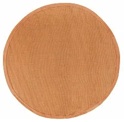 Rund Teppich (sisal) - Agave (orange)