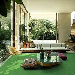 Sisal-Teppich - Agave (grün)