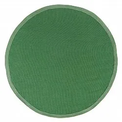 Rund Teppich (sisal) - Agave (grün)