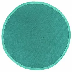 Rund Teppich (sisal) - Agave (smaragdgrün)