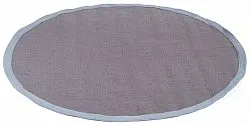 Rund Teppich (sisal) - Agave (grau)