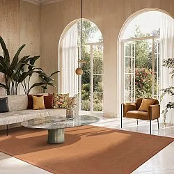 Sisal-Teppich - Agave (braun-orange)