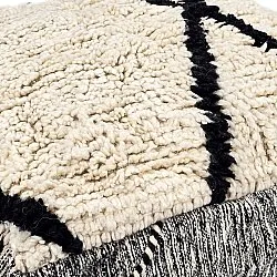 Sitzpoufs - Marokkanischer Pouf Beni Ourain 017