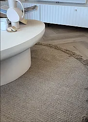 Runde Teppiche - Pike (beige)