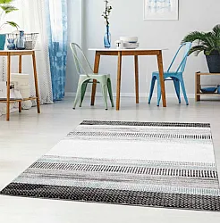 Wilton-Teppich - Dalur (blau)