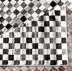 Wilton-Teppich - Leirvík (grau)