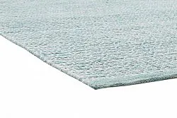 Wollteppich - Snowshill (türkis/weiß)