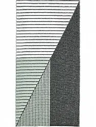 Kunststoffteppiche - Der Horred-Teppich Stripe (grün)