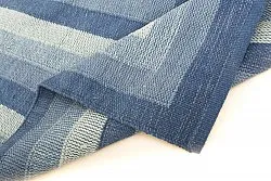 Flickenteppich - Chania (blau)