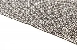 Juteteppich - Puebla (schwarz/grau)