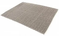 Juteteppich - Puebla (schwarz/grau)