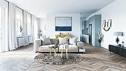 Tapis rond - Tierra (multicolore)