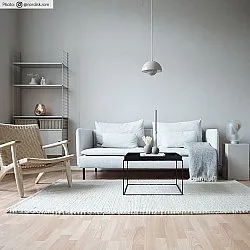 Wollteppich - Avafors Wool Bubble (beige)