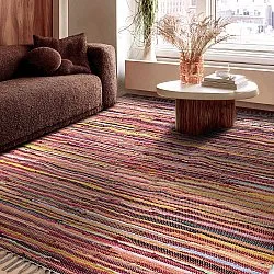 Flickenteppich - Happy (rosa/mehrfarbig)