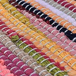 Flickenteppich - Happy (rosa/mehrfarbig)