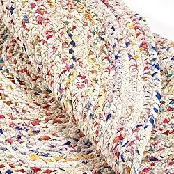 Runde Teppiche - San Francisco (weiß/multi)