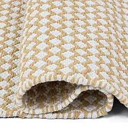 Flickenteppich - Vinga (senfgelb)