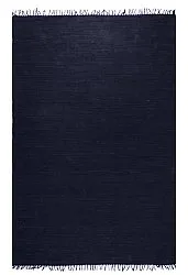 Flickenteppich - Silje (blau/dunkelblau)