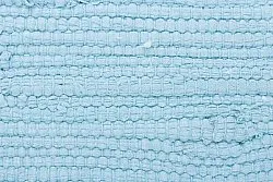 Flickenteppich - Silje (blau/türkis)