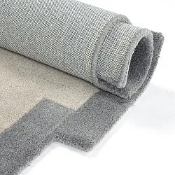 Wollteppich - Agra Hand Tufted Wool Premium (grau)