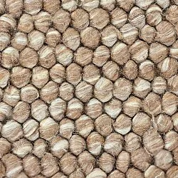 Tapis en laine - Avafors Wool Bubble (marron clair/blanc)