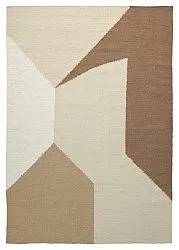 Wollteppich - Aveiro (beige/mehrfarbig)