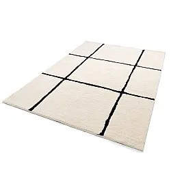 Tapis shaggy - Bitola (crème)